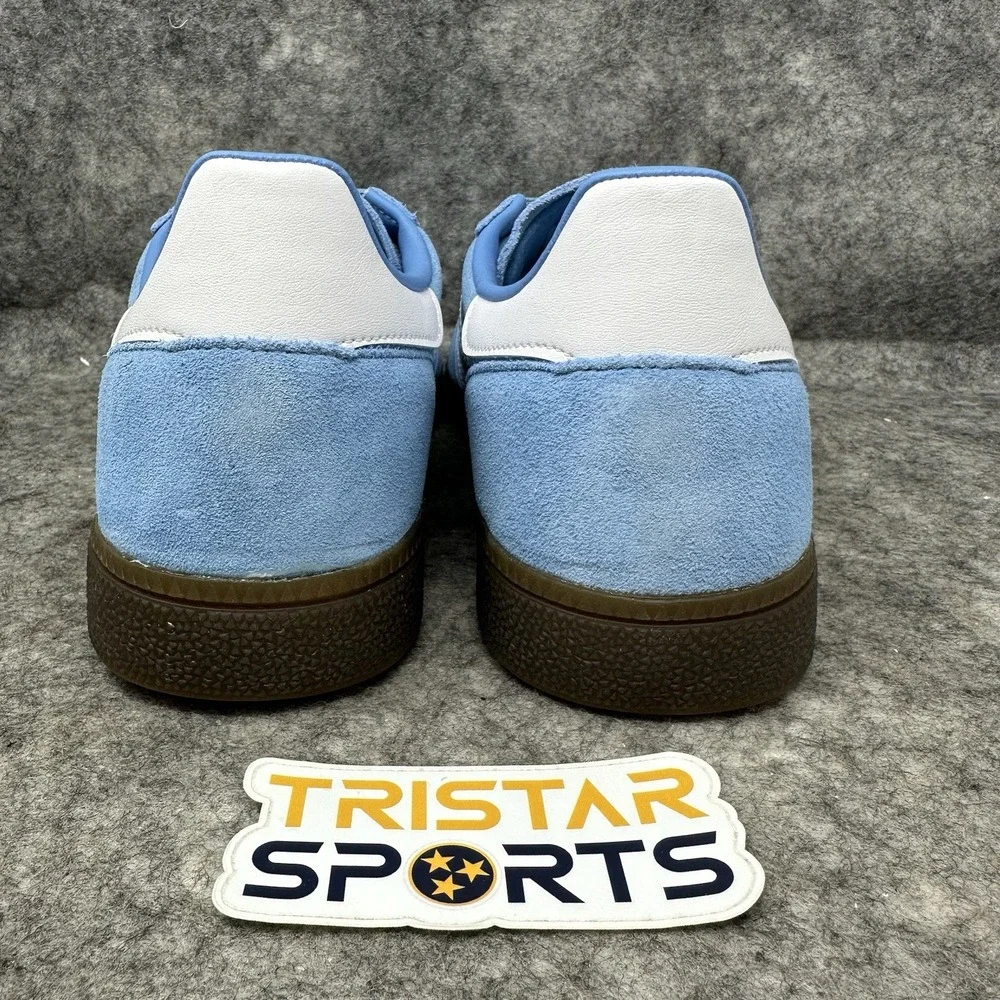Adidas Originals Handball Spezial Shoes Mens Size 10.5 Light Blue Suede BD7632
